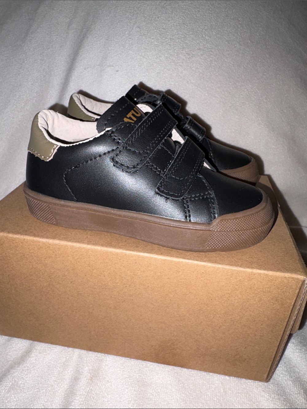 NWT NATURINO EINDHOVEN 2 VL.
Leather sneakers in Black - Picture 10 of 15
